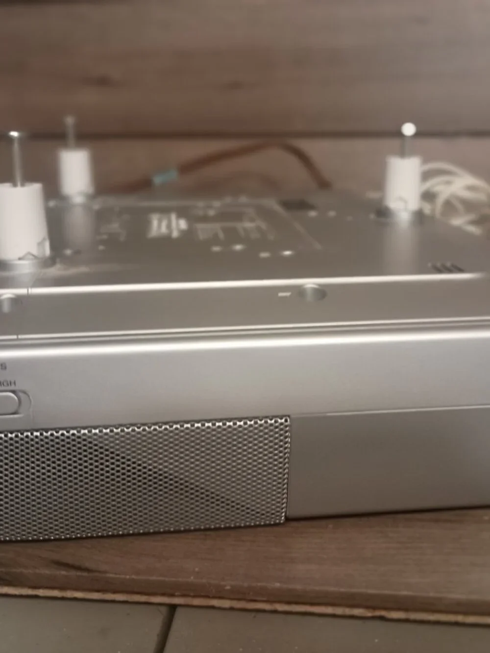 Sony Under Counter CD AM/FM Radio Player Model ICF-CD543RM Tested No Remote